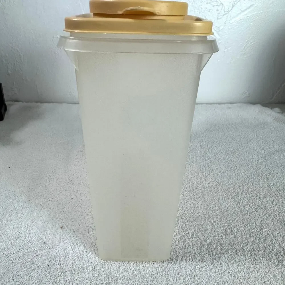 Tupperware Wheat Pour Top Lid Cereal Container Vintage‎ 8